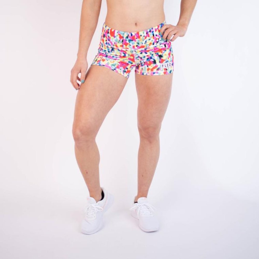 Fleo - Hot Pink Glitch 3.25 shorts